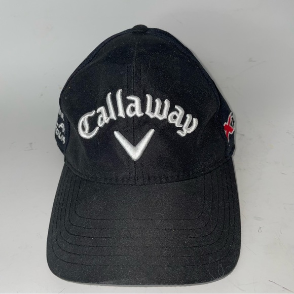 Callaway Other - CALLAWAY Hex Black Tour XHot Odyssey Adjustable Black Golf Hat